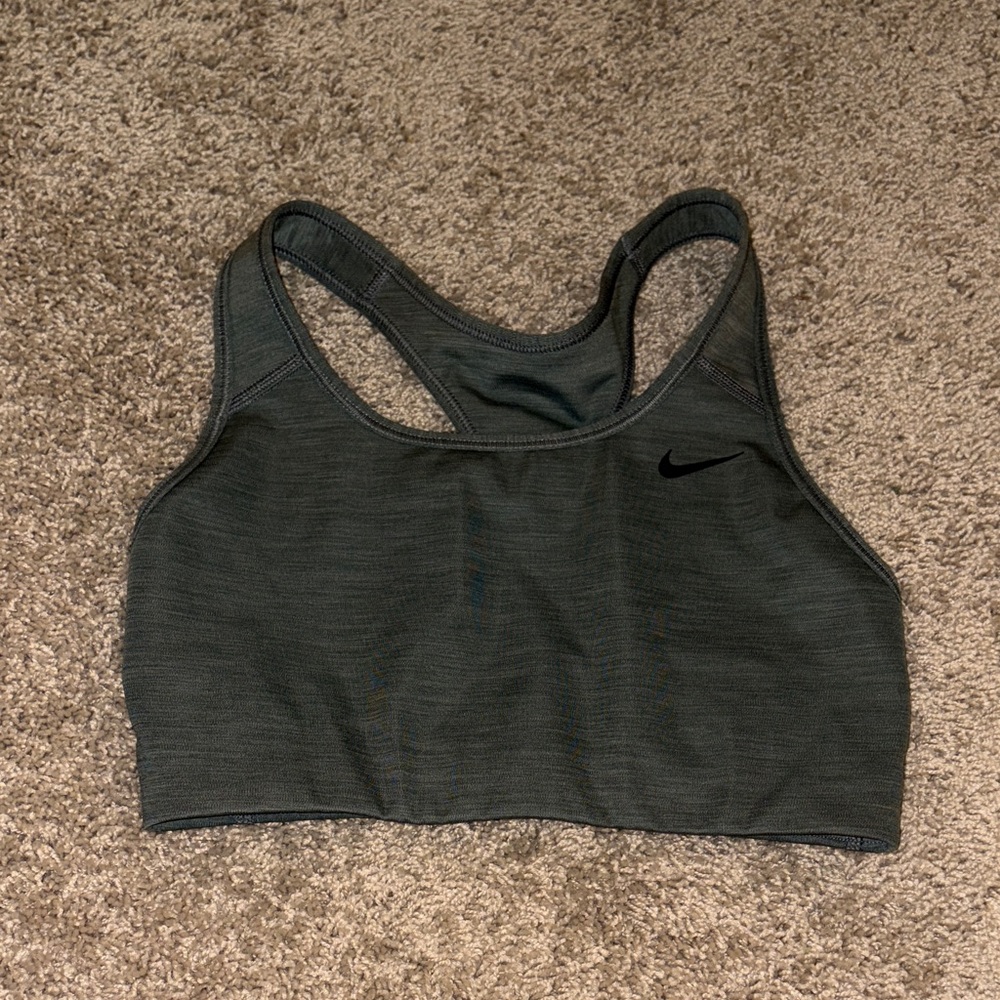Nike Women's Dark Gray Sports Bra perfect condition